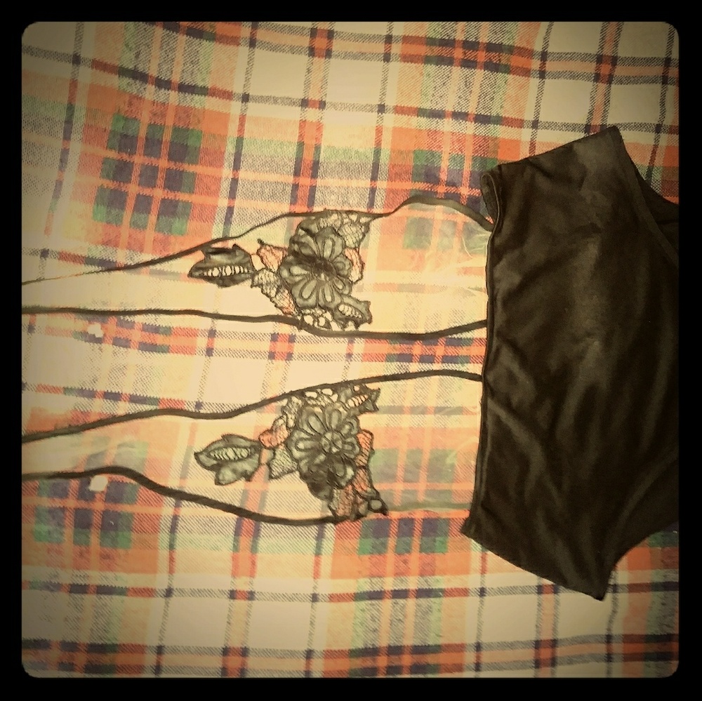 40s style burlesque pinup sexy halter bodysuit